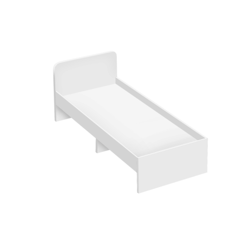 Кровать односпальная СН-120.02-900 (белый)