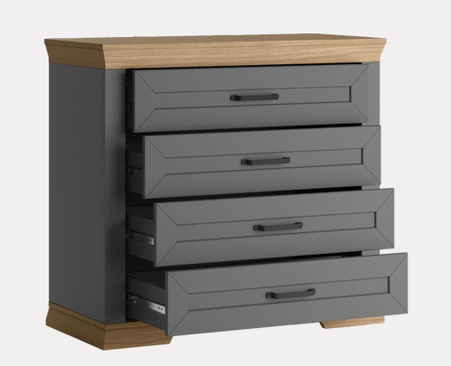 Комод Marselle Дымчатый алмаз KOM4S фото 3