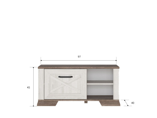 Тумба для обуви SFK1B Marselle фото 2
