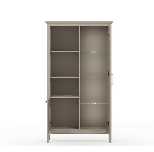 Шкаф витрина c подсветкой REG1W1D Classic фото 2