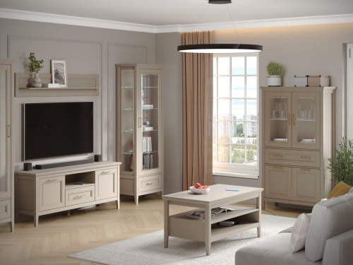 Шкаф витрина c подсветкой REG1W1SZK Classic фото 4