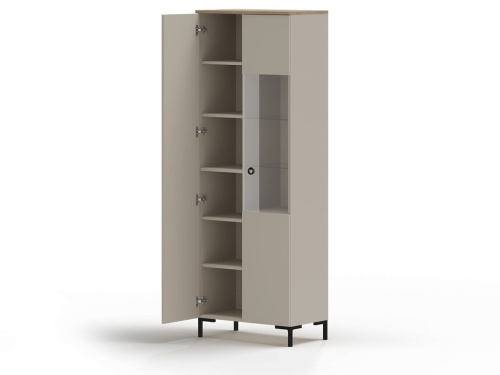 Шкаф витрина REG1D1W Domenica фото 3