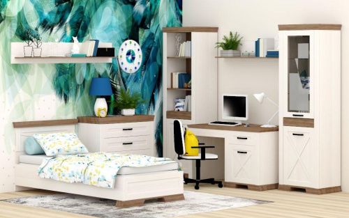 Кровать c металлическим основанием LOZ90х200 Marselle фото 6