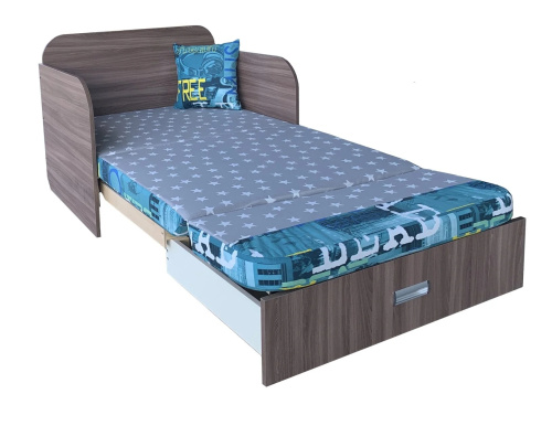 Диван-кровать "Кейт" ЛДСП Ясень шимо темный фото 3