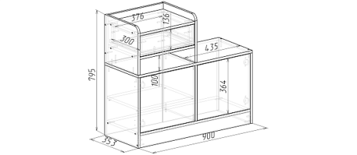 Тумба "Порто-5" фото 2