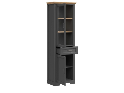 Шкаф витрина REG1W1D1S Jasmin фото 3