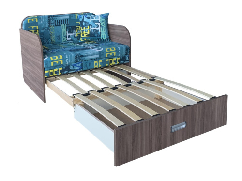 Диван-кровать "Кейт" ЛДСП Ясень шимо темный фото 2