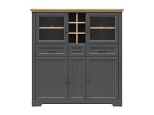 Шкаф витрина REG2W3D3S Jasmin