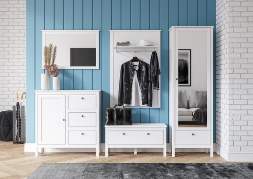 Тумба KOM1D3S/95 Ewa белая фото 4