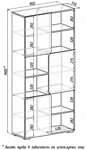 Стеллаж "Вегас-1" фото 2