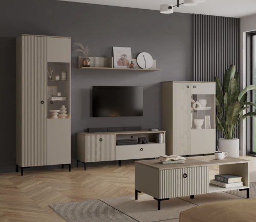 Шкаф витрина REG1D1W Domenica фото 5