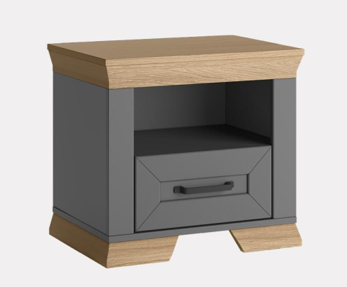 Тумба прикроватная Marselle Дымчатый алмаз KOM1S фото 2