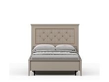 Кровать с мягким элементом c металлическим основанием LOZ120х200 Classic