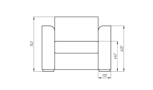 Кресло Пингвин 2/8 фото 2
