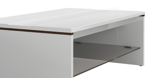 Стол журнальный LAW/4/11 Azteca Белая фото 2