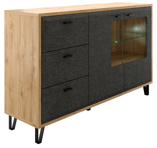 Тумба с подсветкой KOM2W3S_LED Grace