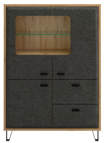 Тумба с подсветкой KOM2W1D2S_LED Grace фото 4