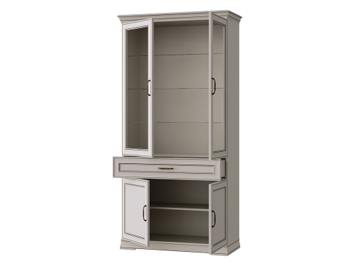 Шкаф витрина REG2W2D1S Florencia фото 3