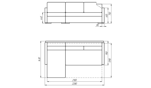 Диван угловой Пингвин 2/7 фото 8
