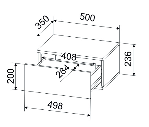 Тумба прикроватная Quartz QZ-ТП фото 4