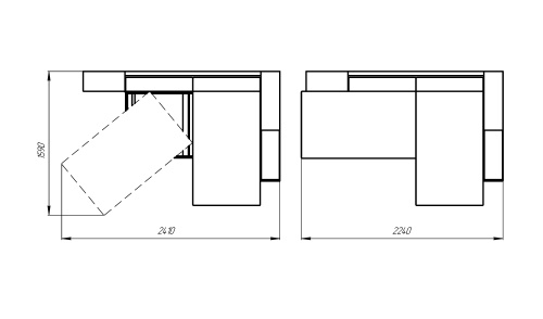 Диван угловой Пингвин 2/20 фото 7