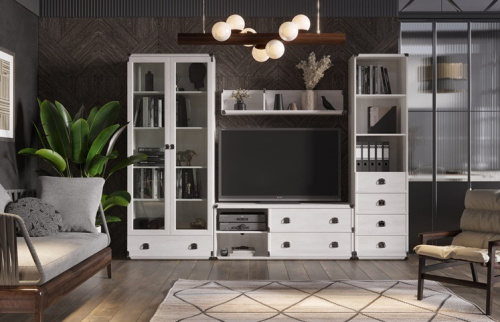 Шкаф витрина JREG 4so/50 Индиана Сосна каньйон фото 2