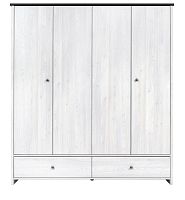 Шкаф платяной SZF4D2S Порто