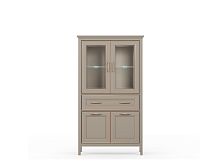 Шкаф витрина с подсветкой REG2W2D1S/170 Classic