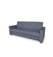 Диван-кровать "Палермо-3" (Цвет- Рогожка темно серая)