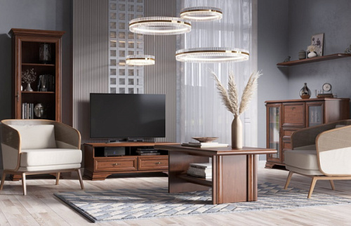 Стол журнальный LAW Kentaki Каштан фото 3