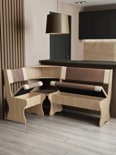 Скамья угловая «Вена» СН-122.04 фото 11