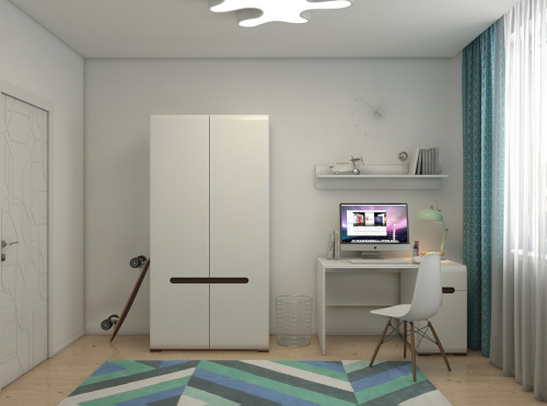 Шкаф SZF2D/21/11 Azteca Белая фото 5