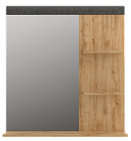 Полка настенная с зеркалом LUS80 Grace