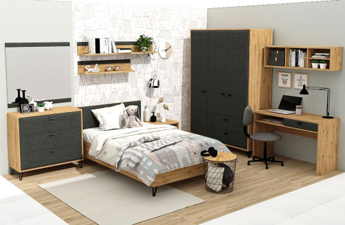 Кровать c гибким основанием LOZ120х200 Grace фото 5