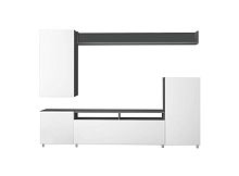 Мебель для гостиной “Соната” СН-121.02 (белый/серый графит)