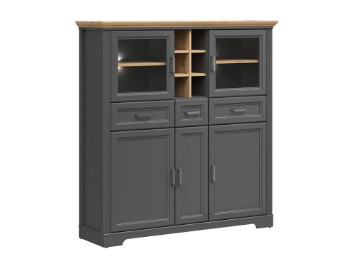 Шкаф витрина с подсветкой REG2W3D3S Jasmin фото 2