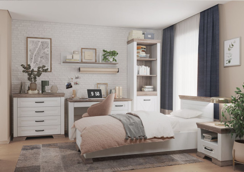 Кровать c металлическим основанием LOZ90х200 Marselle фото 5