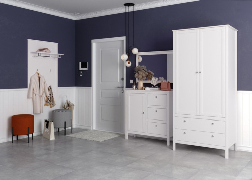 Вешалка WIE/80 Ewa белая фото 4