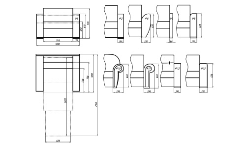 Кресло  раскладное Пингвин 9М фото 7