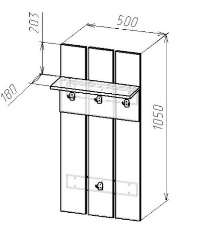Вешалка "Тайм-2" фото 3