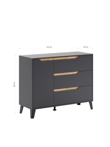 Тумба Eyva 1D3S фото 5