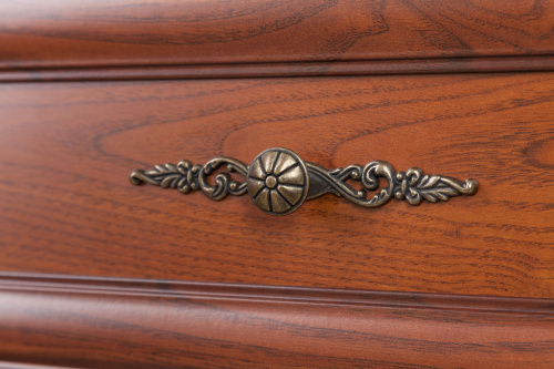 Шкаф витрина REG2W1S Kentaki Каштан фото 3