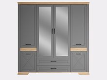 Шкаф Marselle Дымчатый алмаз SZF6D2S