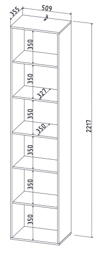 Шкаф SKILL-21 фото 4