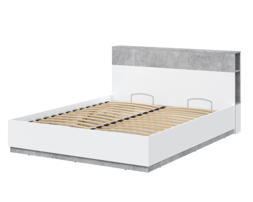 Кровать двойная Quartz QZ-К160 с подъемным механизмом фото 5