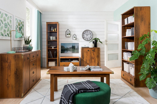 Тумба JRTV 1s Индиана Дуб саттер фото 2