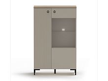 Шкаф витрина с подсветкой REG1D1W/140 Domenica