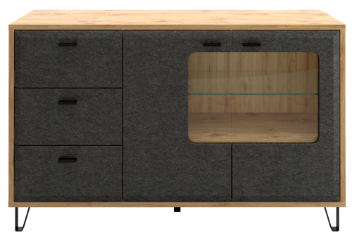 Тумба с подсветкой KOM2W3S_LED Grace фото 2