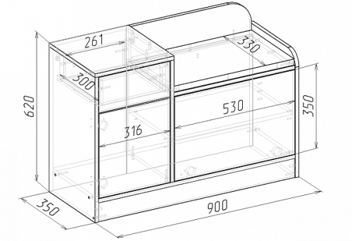 Скамья "ПОРТО-7" фото 2