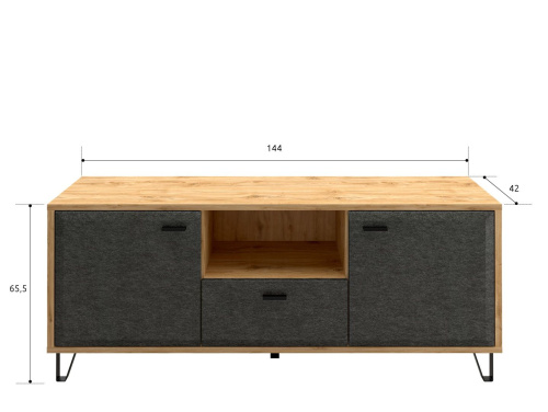 Тумба для ТВ RTV2D1S Grace фото 4